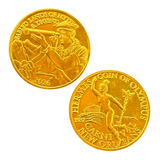 Hermes Purple, Green, Gold, & Silver Doubloons (48 Pieces)