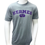 Hermes Grey Varsity T-Shirt (Each)
