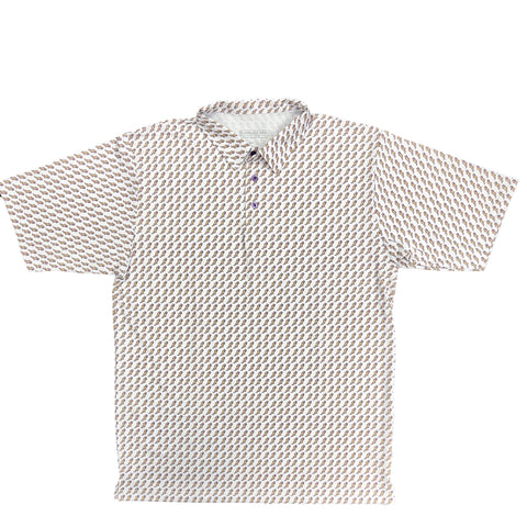 Men's Winged Foot Polo Shirt - White