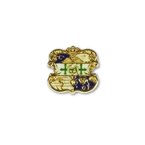 Crest Lapel Pin