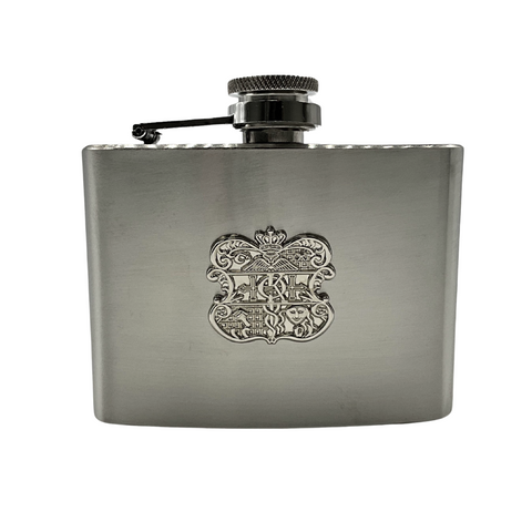 Silver Flask with KOH Logo