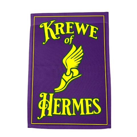 Hermes Garden Flag