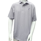 Men's Dotted Polo - Purple