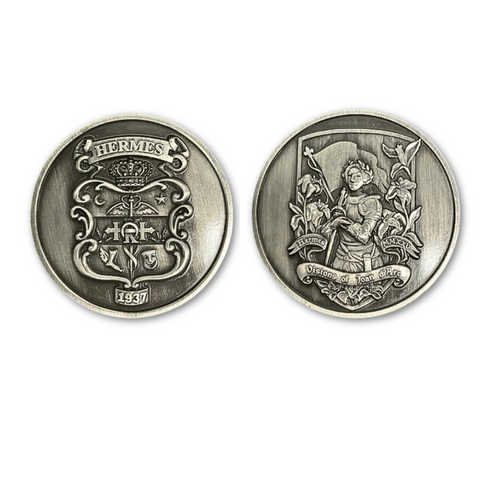 Hermes Antique Silver Doubloon - 2025 Theme (Each)