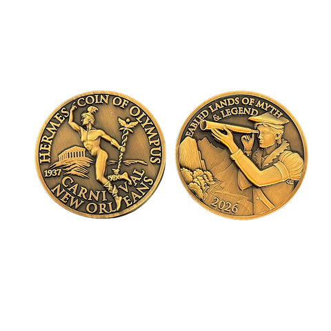 Hermes Antique Bronze Doubloon - 2026 Theme (Each)