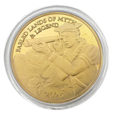 Hermes Heavy Traditional Gold Plated Doubloon - 2026 Theme (Each)