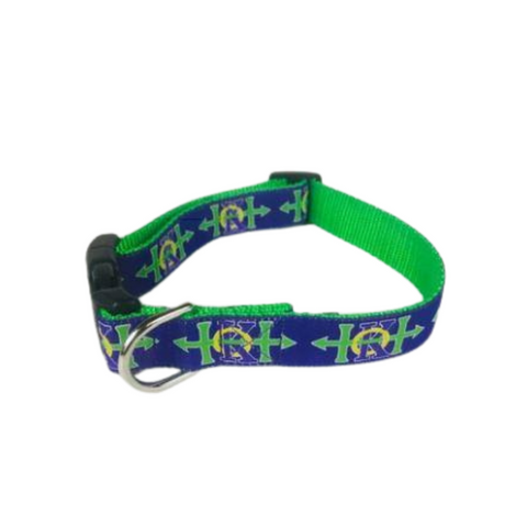 KOH Dog Collar Green Webbing