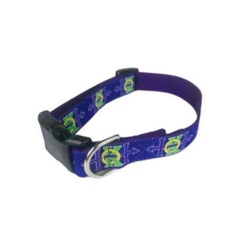 KOH Dog Collar Purple Webbing