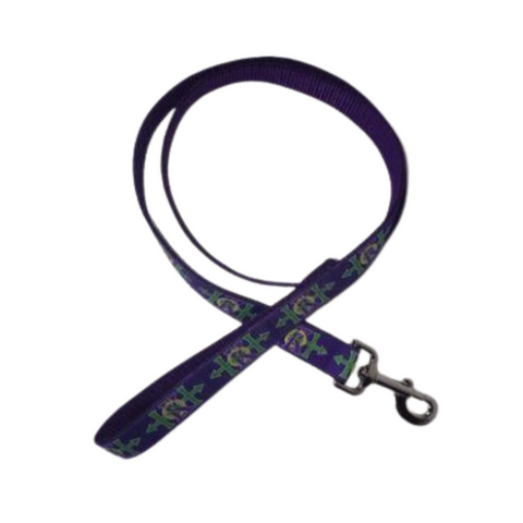 KOH Dog Leash Purple Webbing