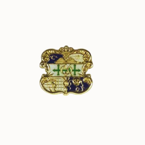 Crest Lapel Pin